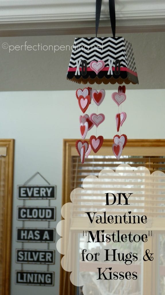 Doorway Valentine Mistletoe for Hugs and Kisses