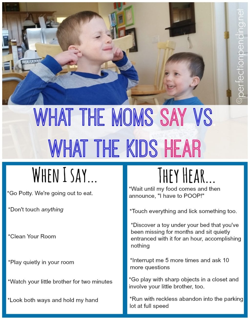 Moms Vs. Kids