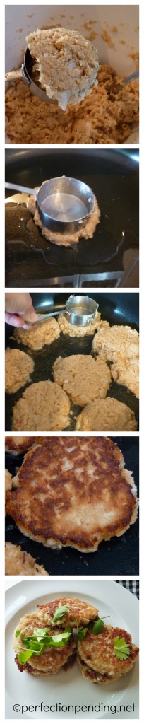 Steps for Simple Salmon Cakes