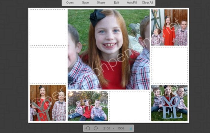 How to Create Your Own Christmas Card in PicMonkey - Perfection Pending