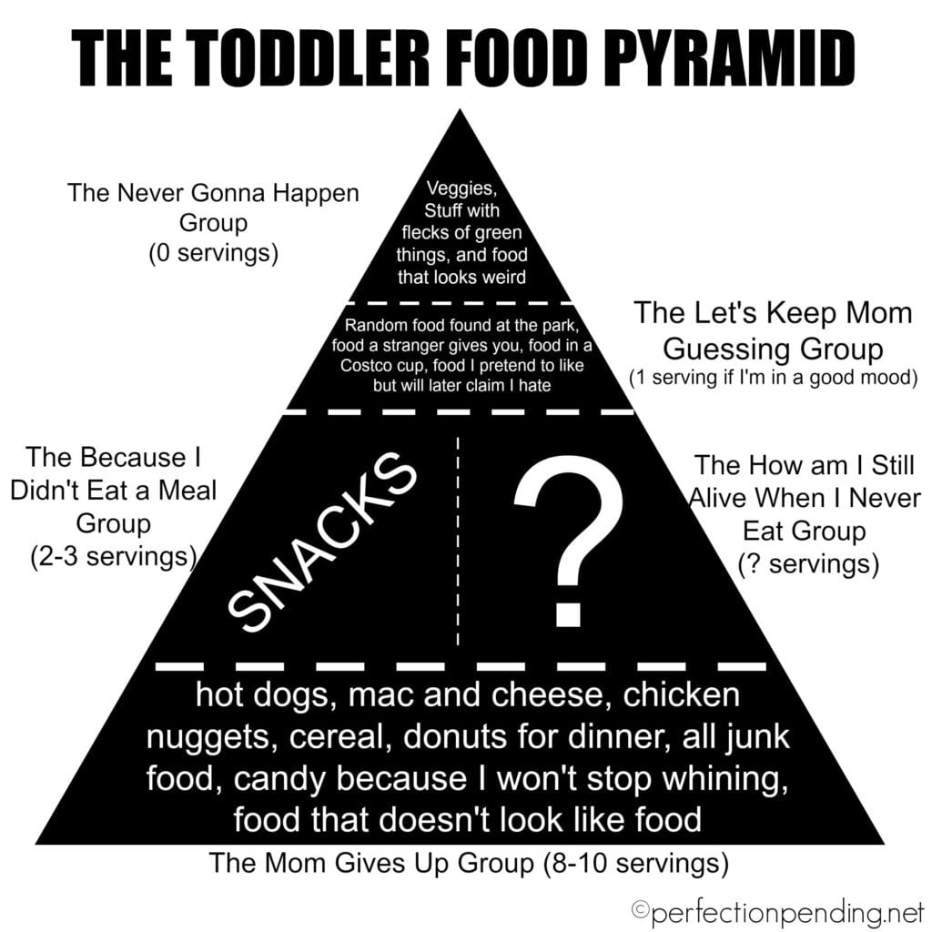 The Toddler Food Pyramid