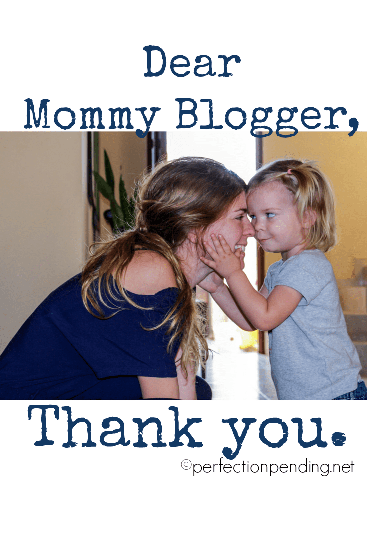 Dear Mommy Blogger