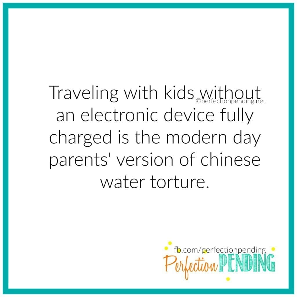 Traveling with kids