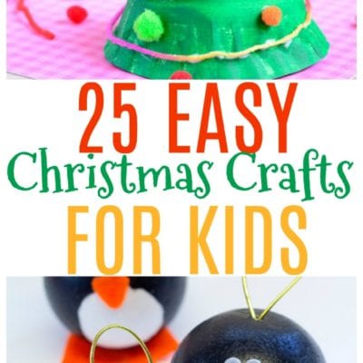 25 Easy Christmas Crafts for Kids