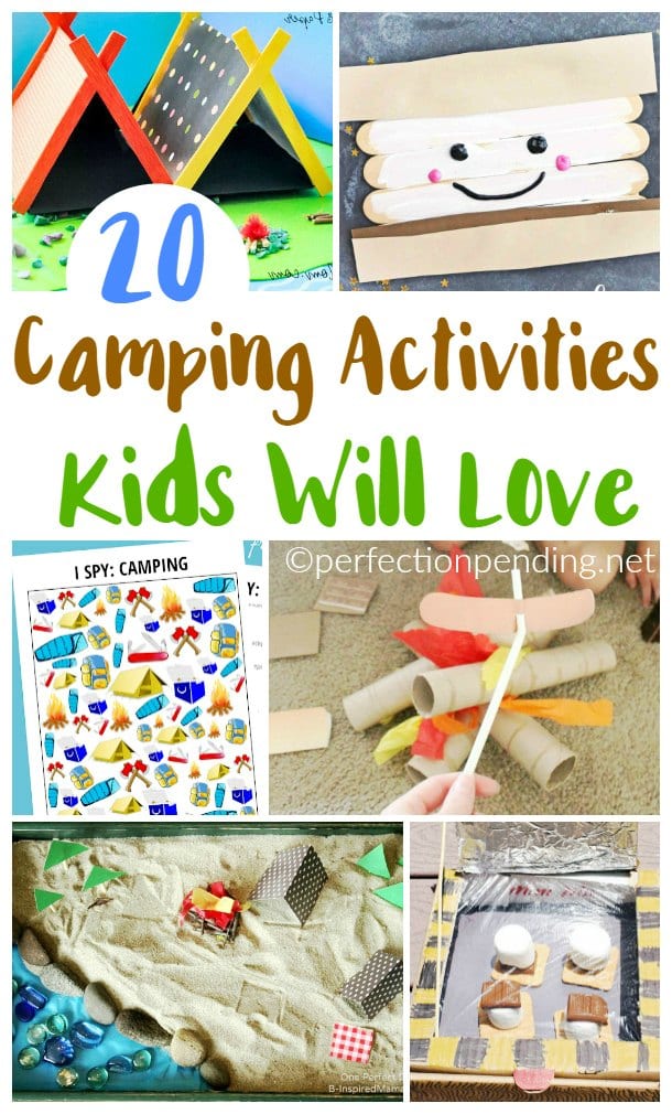 20+ Camping Activities Your Kids Will Love - Perfection Pending