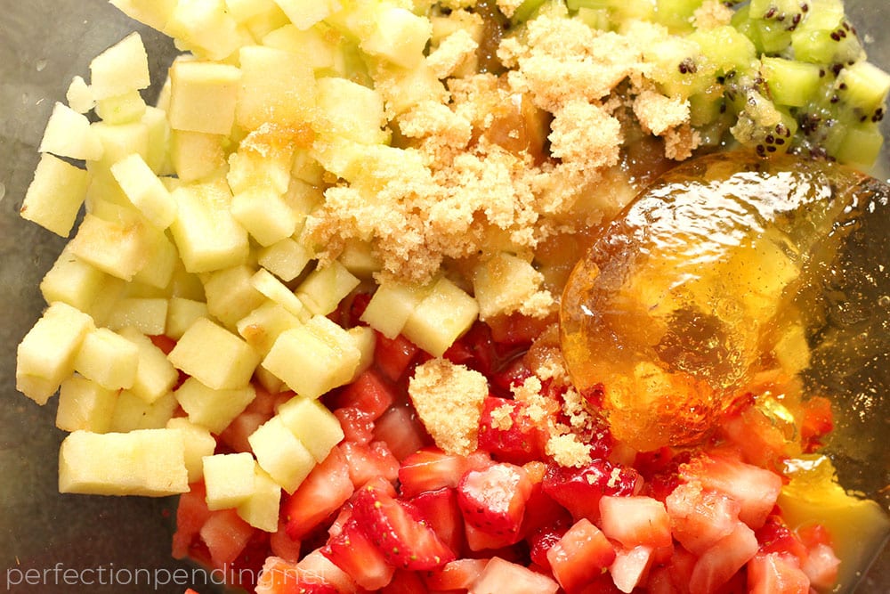 This apple berry summer salsa is the PERFECT treat for the end of summer. It's sweet, refreshing, and soooo delicious! If you're looking for an easy fruit salsa recipe - you'll want to try this. It's a healthy fruit salsa everyone will love. Perfect for last minute barbecues, summer parties, playdates, and even birthdays.