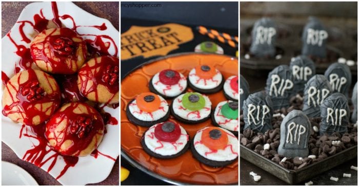 If you're ready to plan the best Halloween party on the block, then you have to think about what kind of Halloween food you want to serve. Halloween party treats are a must have at any Halloween party, classroom treat, or just for fun with your kids at home. Halloween desserts are especially sweet and spooky and are sure to surprise your guests. #Halloween #halloweenfood #halloweenpartytreats #halloweentreats #spookytreats #halloweenideas #halloweenpartyideas