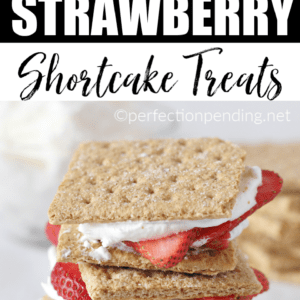 If you're looking for a healthy low calorie Strawberry Shortcake Treats this easy dessert idea that is also low fat will satisfy your sweet tooth craving for strawberries and cream so you don't mess up your diet. #strawberries #dessertideas #lowcaloriedessertideas #lowfatdesserts #strawberryshortcake #sweet #dietdesserts #sweettooth