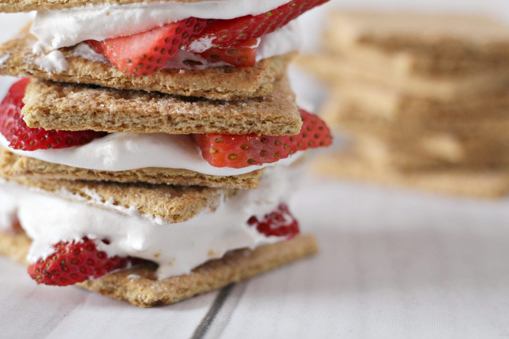 Reduced Fat Low Calorie Strawberry Shortcake Dessert Perfection Pending